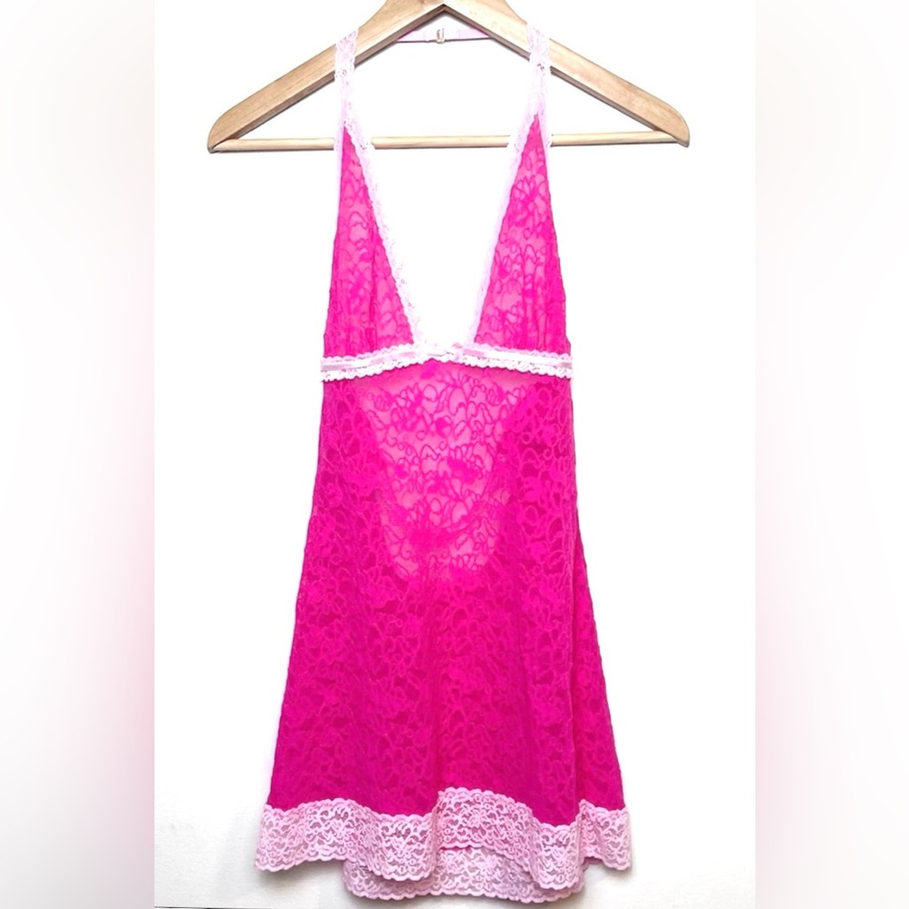 Victoria’s Secret Y2K The Lacie Halter Slip Dress Nightie